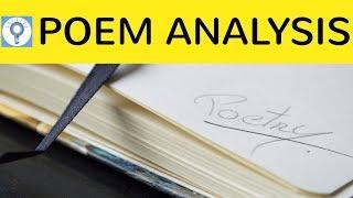 How to write a poem analysis - Gedichtinterpretation im Englischen schreiben