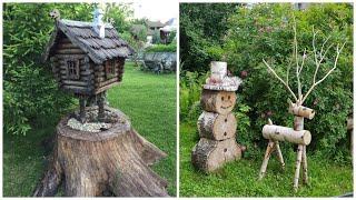 150 garden decor ideas crafts figurines from old things cement wood
