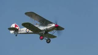 Hawker Fury Shuttleworth Airshow May 2024