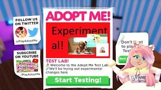 Adopt Me Test lab is open but why??? Roblox