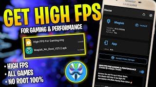 Get High FPS For Gaming and Performance  No Root