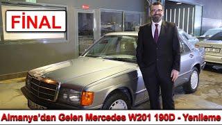 Almanyadan Gelen Mercedes W201 190D - Yenileme Final