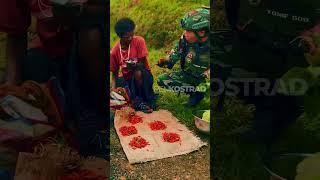 CERITA TENTANG MAMA HEBAT PAPUA #shorts #tni #tniad #kostrad #papua