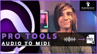 Pro Tools Tutorial  Audio To MIDI @avid