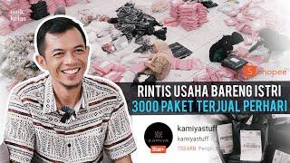 Sukses Dari Bisnis Online  Rintis Usaha Bareng Istri Hingga Terjual 3000 Paket Perhari