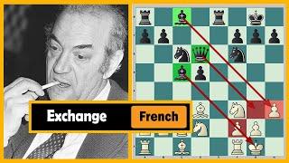 Hard To Believe But Korchnoi Crushes His Opponent In Exchange French