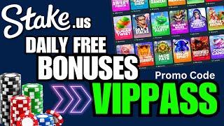 Stake US Code – STAKE US CODE ‘VIPPASS’ FREE VIP PERKS AND BONUSES