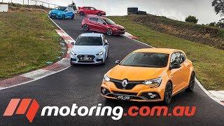 2018 Hot Hatch Comparison Track Test  motoring.com.au