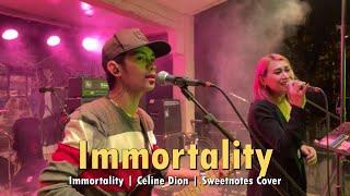 Immortality  Celine Dion  Sweetnotes Cover