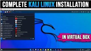 How to Install Kali Linux In Virtual Box 2024  Process of Kali Linux Installation In Virtual Box 