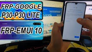 FRP HUAWEI P30 LITE ANDROID 10 Q NO PC BYPASS ACCOUNT GOOGLE