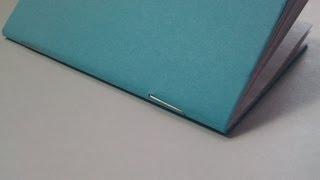 How to bind a book with staples saddle stitch binding
