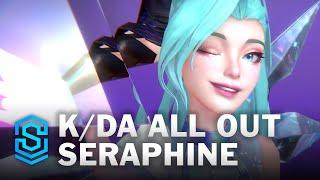 KDA ALL OUT Seraphine Wild Rift Skin Spotlight