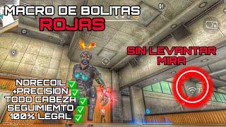 COMO ACTIVAR MACRO DE BOLITAS ROJAS EN TELEFONO •Asistive touch Android  FREE FIRE 2023