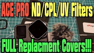 Insta360 Ace Pro Full REPLACEMENT Covers - NDCPLUV Filters