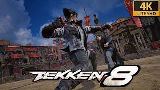 TEKKEN 8 GAMEPLAY - JIN VS KAZUYA AGGRESSIVE MATCH  SHERRY J