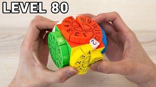 Level 1 to 100 Rubiks Cubes