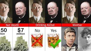 Adolf Hitler vs Winston Churchill Comparison