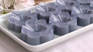 Blue Pea Flower Coconut Agar agar Jelly 蓝豌豆花椰奶燕菜糕果冻