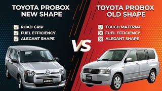 Toyota Probox Old Shape Vs New Shape Comparison  Toyota Probox 2014 Car Price Specs & Features