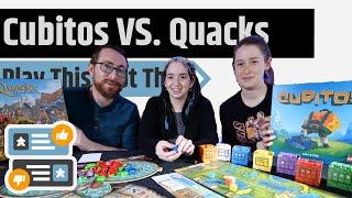 Cubitos vs Quacks of Quedlinburg - Play This Not That