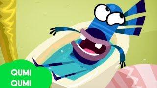 Qumi Qumi  Yusi and Juga come to the rescue of the little worm that lives inside an apple  S01E08