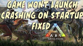 ARK Survival Evolved Crashing on Startup Fixed - Game Wont Launch Fixed - server is full