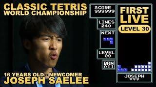 First Level 30 Live at CTWC Joseph Saelee OWNS Tetris Qualifiers - CTWC 2018