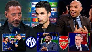 Inter vs Arsenal 1-0 Thierry Henry Go ANGRY to Gunners Performance  Mikel Arteta Reaction