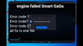 how to fix smart gaga error code 1728