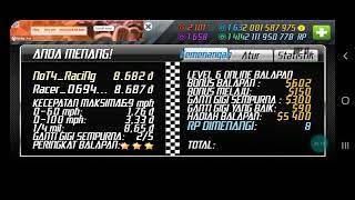 Drag Racing  Nissan Gtr R35 Tune  level 6 8.682