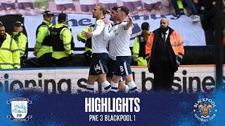 Highlights PNE 3 Blackpool 1