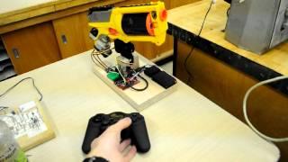 Nerf Turret Gun Remote PSX Controlled