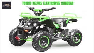 Electrische Miniquad  kinderquad  Torino deluxe van Motorpromo.nl