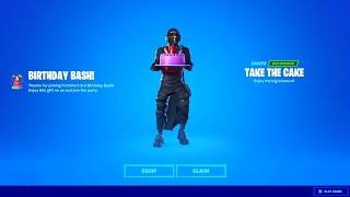 HOW TO CLAIM TAKE THE CAKE EMOTE - FORTNITE 3RD BIRTHDAY REWARDS FOR EVERYONE Challenges