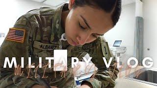 MILITARY VLOG  early wakeup pt duties of a combat medic active duty army & more