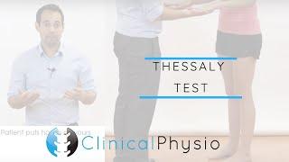 Thessalys Test for Meniscal Meniscus Injury of the Knee  Clinical Physio