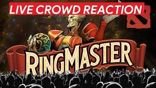 Ringmaster Announced at TI12 4K Live Crowd Reaction