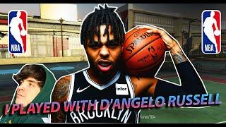 I PLAYED WITH A NBA PLAYER DANGELO RUSSELL AND WON NBA2K19