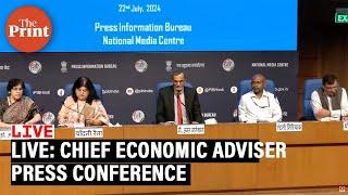 LIVE Economic Survey  Chief Economic Adviser Dr. V. Anantha Nageswarans press conference