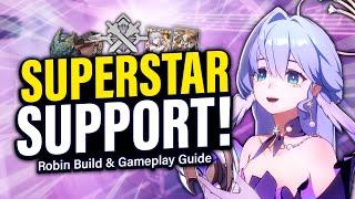 ROBIN GUIDE How to Play Best Relic & Light Cone Builds Team Comps  HSR 2.2 Early Access Server