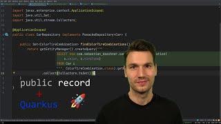 How to Use Java Records With Quarkus