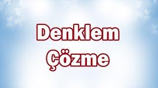 Denklem Çözme-7. Sınıf Matematik  CANLI YAYIN