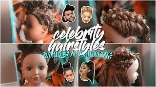 Trying celebrity hairstyles voiced by Allycatlovesag  AGTUBERS TRY