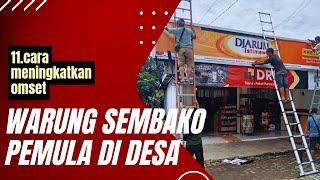 11 CARA MENINGKATKAN OMSET  WARUNG SEMBAKO PEMULA DI DESA#warungsembako #kertosaritv #minimarket