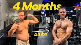 Insane 4 month body transformation Heath Hussar