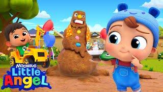 The Mudman Song + More Baby John  Little Angel Kids Songs & Nursery Rhymes