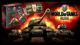 World of Tanks Rush — настольная игра. Правила игры. Видео-обзор.