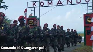 KOMANDO 106 SETELAH DILANTIK MENJADI KOPASSUS 