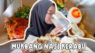 MUKBANG NASI KERABU DAGING PALING SEDAP  MAKAN SAMPAI LICIN …